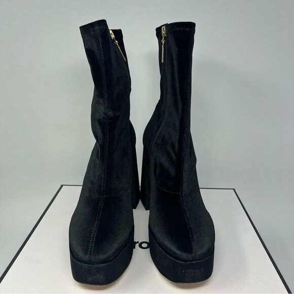 Larroude Dolly Stretch Boot - Picture 5 of 11